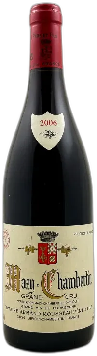 photo Armand Rousseau Mazy Chambertin 2006