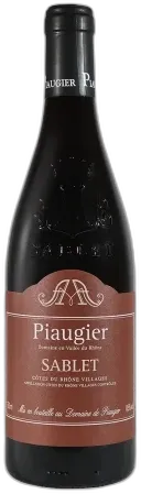 vue du vin Piaugier Sablet