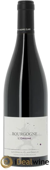 photo Bourgogne Pinot Noir L&Apos; Domaine Clair Obscur 2022