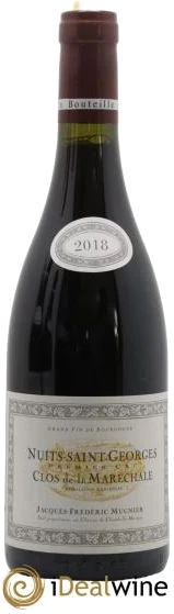 photo Nuits-Saint-Georges 1er Cru Clos de la Maréchale Jacques-Frédéric Mugnier 2018