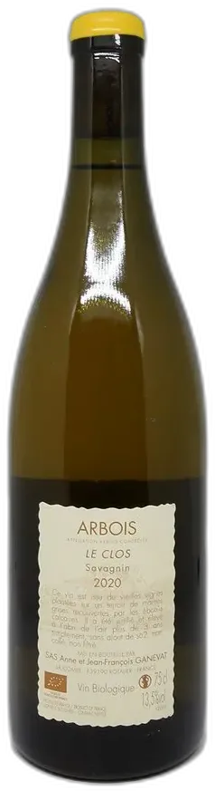 photo Savagnin le Clos 2020 Anne et Jean-Franã§Ois Ganevat