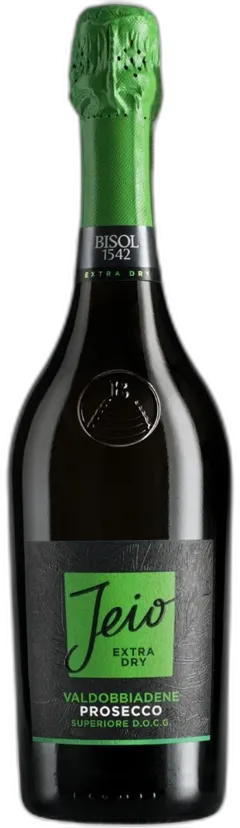 image du vin Valdobbiadene Prosecco Superiore Docg Extra Dry Jeio