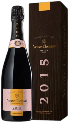 illustration du vin Brut Rosé Vintage Veuve Clicquot