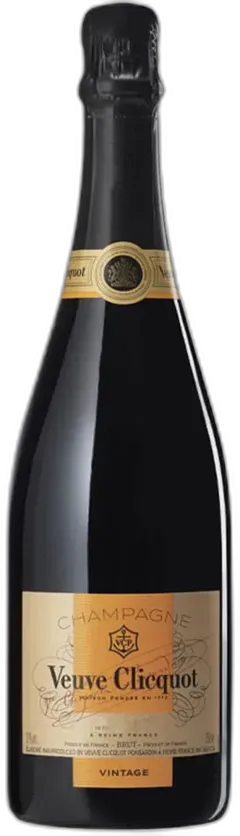 vue du vin Brut Vintage Veuve Clicquot
