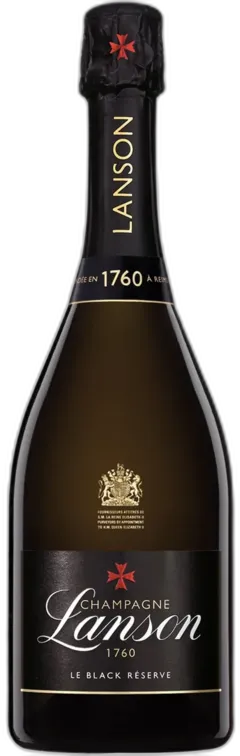 photo du vin Brut 'le Black Réserve' Lanson