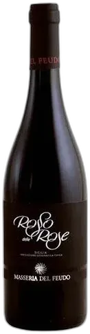 capture du vin Sicilia Nero d'Avola 'Rosso Delle Masseria Del Feudo