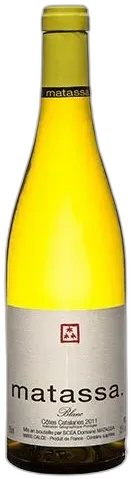 photo du vin Vin de France Blanc 'Matassa' 2020 Domaine Matassa