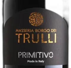 photo Salento Primitivo Igp 'Saracena' 2023 Masseria Borgo Dei Trulli