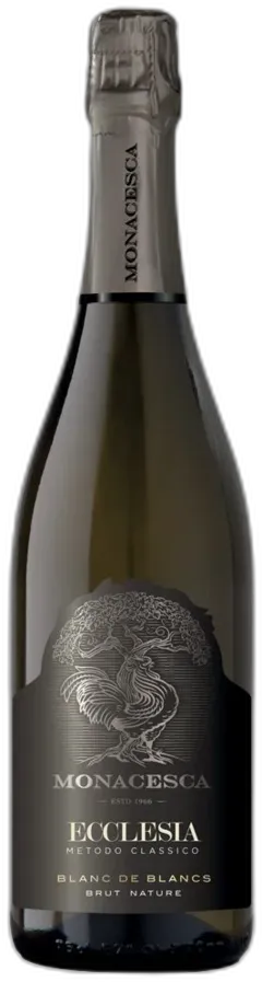 photo du vin Marche Spumante Metodo Classico Brut Nature Chardonnay Igt “Ecclesia” la Monacesca