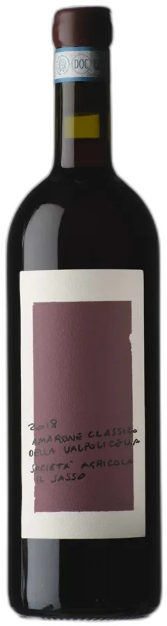 illustration du vin Amarone Della Valpolicella Classico Docg Società Agricola il Sasso