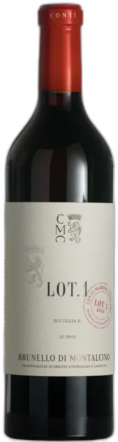 photo du vin Brunello di Montalcino Docg “Lot. 1” Conti Marone Cinzano