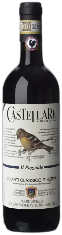 vue du vin Chianti Classico Riserva Docg "il Poggiale" Castellare di Castellina