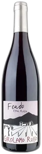 vue du vin Etna Rosso Doc 'Feudo' Girolamo Russo