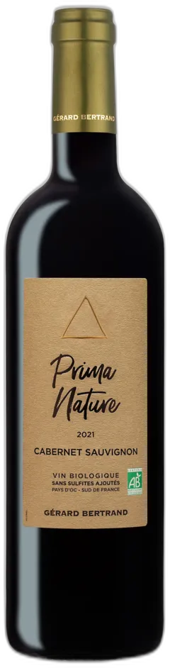 photo Prima Nature Cabernet Sauvignon 2022 Bio Sans Sulfites Vegan