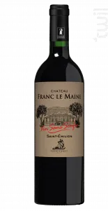 photo Chateau Franc le Maine Cuvee Sans Soufre