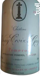 photo du vin Château Vray Croix de Gay