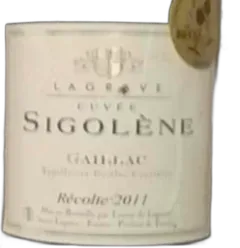 photo Cuvée Sigolène