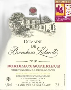 photo du vin Bordeaux Superieur