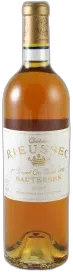 vue du vin Château Rieussec