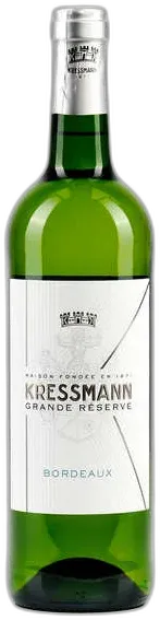 photo Bordeaux Blanc Grande Réserve Kressmann Vin Aoc