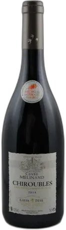 photo du vin Chiroubles Cuvée Mélinand