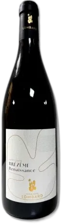 illustration du vin Brézème Rouge " Renaissance" Domaine Lombard