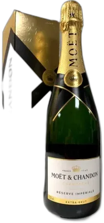 photo Champagne Extra-Brut Moet & Chandon en Étuis