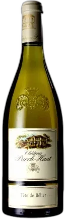 vue du vin Tête de Bélier Blanc Château Puech-Haut