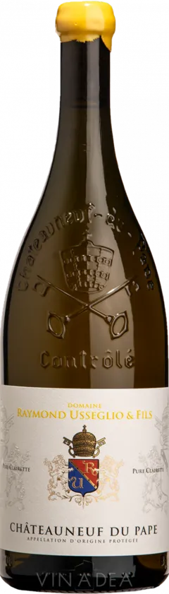 photo Châteauneuf-du-Pape Raymond Usseglio Blanc 2022 Clairette