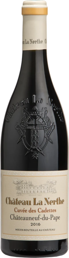 photo Châteauneuf-du-Pape Château la Nerthe les Cadettes Rouge 2019