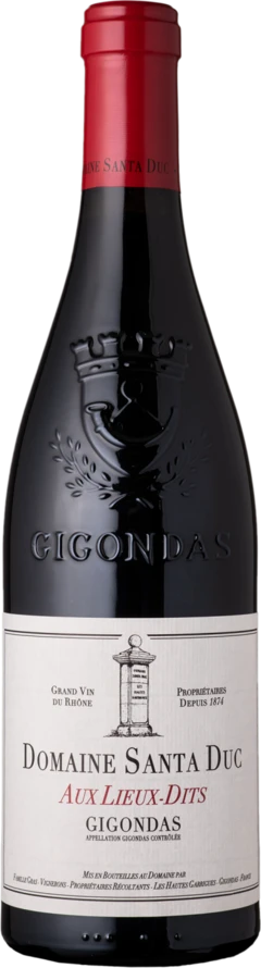 photo Gigondas Domaine Santa Duc Aux Lieux Dits Rouge 2021