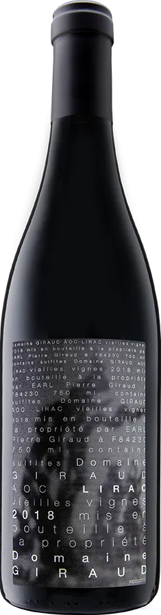 photo Lirac Domaine Giraud 2021 Rouge