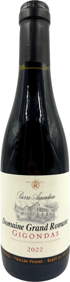 photo Gigondas Domaine Grand Romane Cuvée Prestige Sélection de Vieilles Vignes 2022 Pierre Amadieu