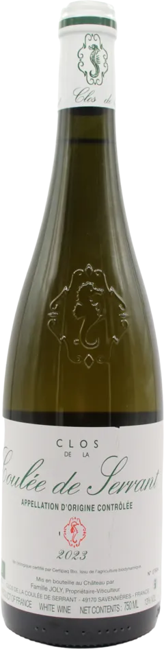 photo Coulee de Serrant Sec 2023 Vignobles de la Coulee de Serrant Famille Joly