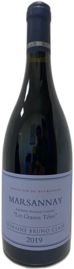 photo Domaine Bruno Clair Marsannay les Grasses Tetes 2019 Bourgogne France