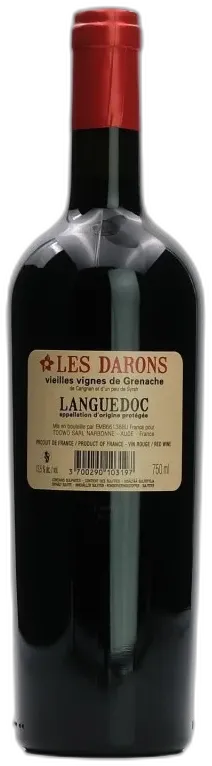 photo Languedoc les Darons Rouge Jeff Carrel