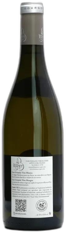 photo du vin Pernand Vergelesses les Combottes Rapet