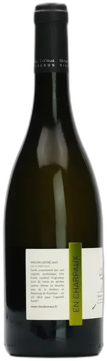 photo du vin Macon Loché en Charpaux Clos des Rocs