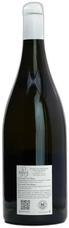 photo Pernand 1er Cru Sous Frétille Blanc Magnum Rapet