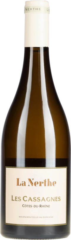 photo Chateau la Nerthe les Cassagnes Cotes du Rhone Blanc 2023