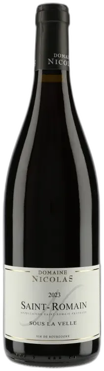 photo du vin Saint-Romain Sous la Velle
