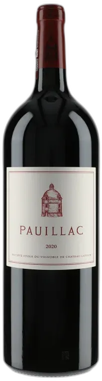 illustration du vin Pauillac de Latour 2020