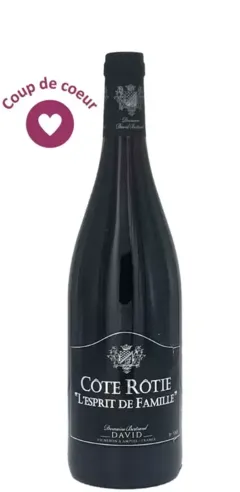 photo Côte Rôtie l’Esprit de Famille Domaine Bertrand David 2021