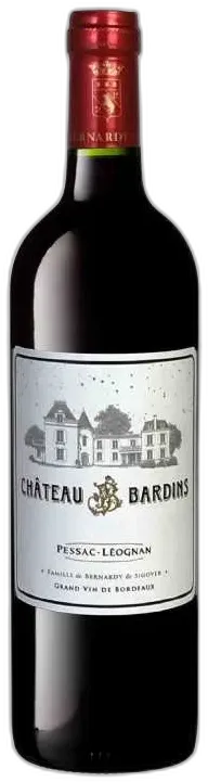 photo du vin Pessac-Léognan Château Bardins 2017