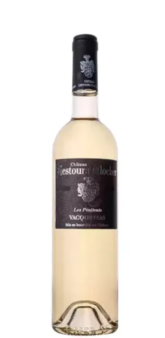 photo du vin Vacqueyras Blanc Château Lestours Clocher les Pénitents Domaine Arnoux & Fils