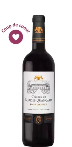 photo du vin Bordeaux Aoc) Château de Bordes-Quancard Cheval Quancard 2018