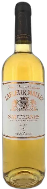 photo Sauternes Lafleur Mallet Cheval Quancard 2017