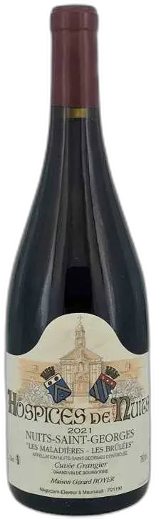 vue du vin Hospices de Nuits Nuits-Saint-Georges Cuvée Grangier Domaine Boyer 2021