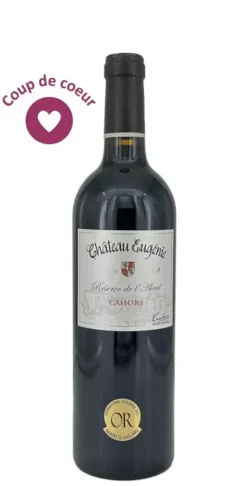 photo du vin Cahors Cuvée Réserve de l’Aïeul Château Eugénie Domaine Couture 2018
