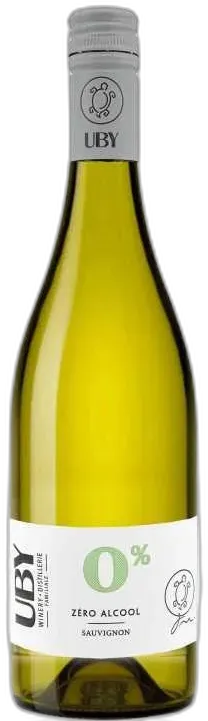 photos du vin Vin Sans Alcool Blanc Zéro Alcool Blanc Sauvignon Domaine Uby